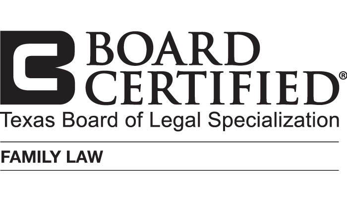 Board Certified Texas Board of Legal Specialization logo